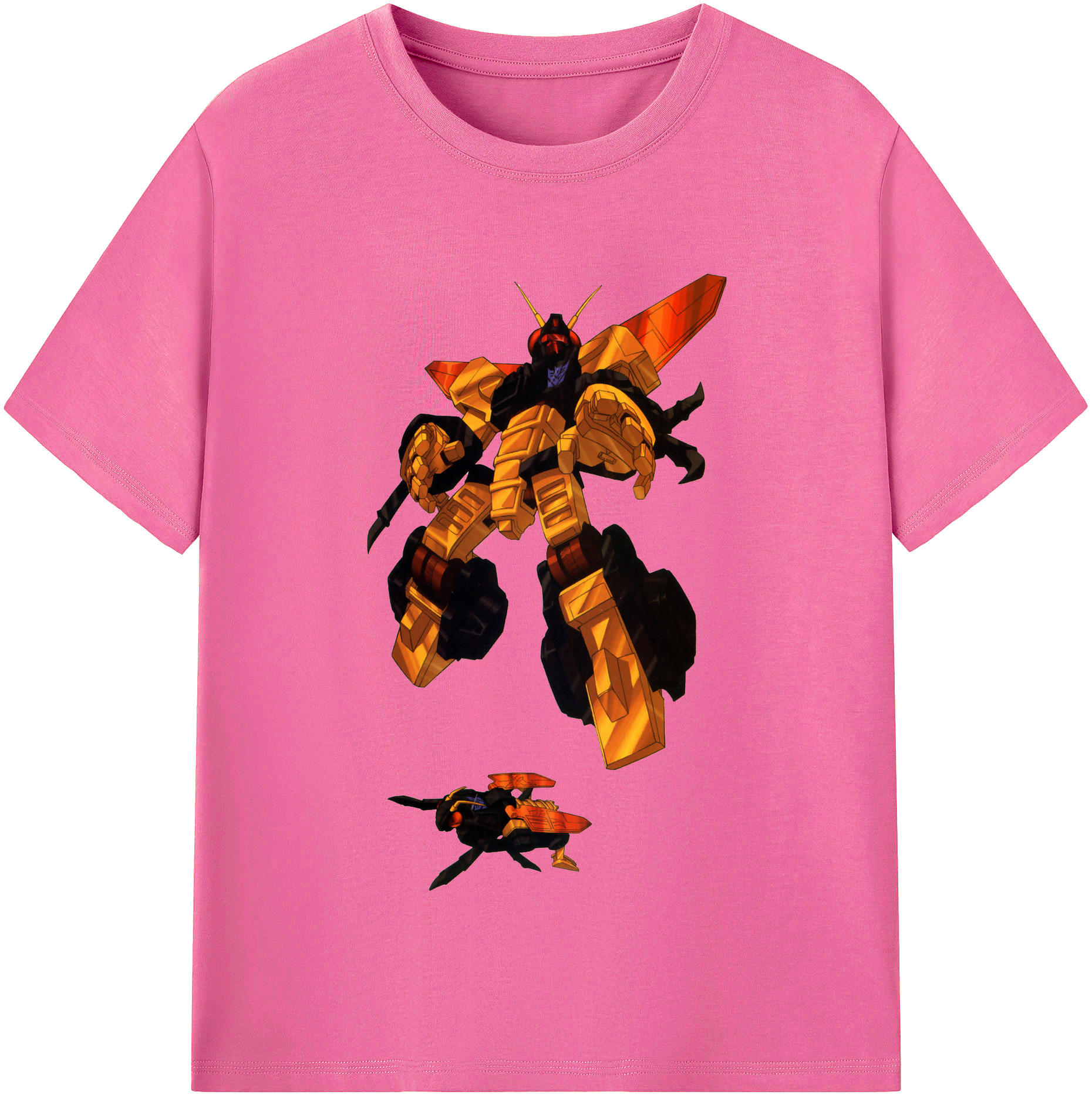 （画像用）  レディースカジュアルプリントTシャツ（綿100％）